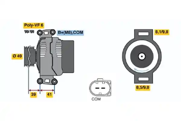 BOSCH 0 121 715 012