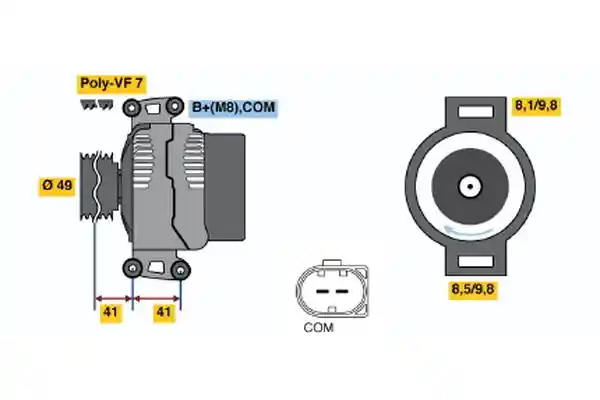 BOSCH 0 121 715 018