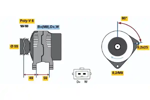 BOSCH 0 123 320 006