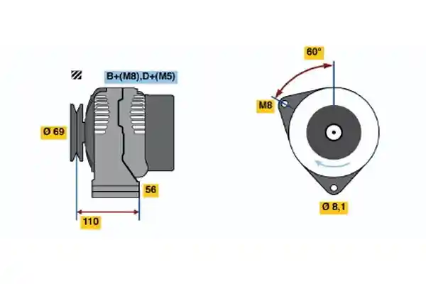 BOSCH 0 123 320 026