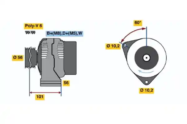 BOSCH 0 123 320 045