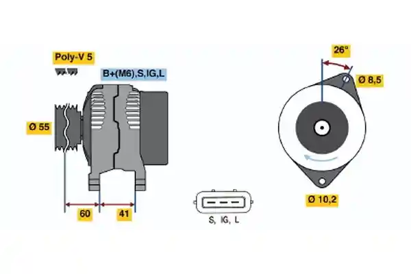 BOSCH 0 123 325 012