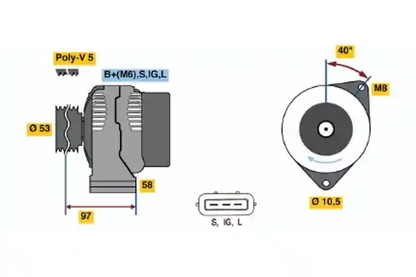 BOSCH 0 123 325 013