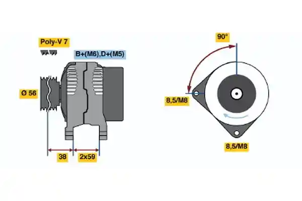BOSCH 0 123 510 037
