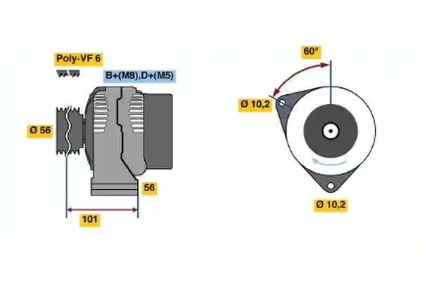 BOSCH 0 123 510 038