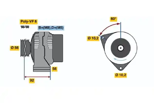 BOSCH 0 123 510 058