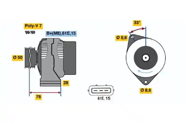 BOSCH 0 123 515 010