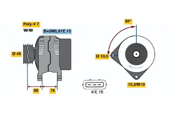 BOSCH 0 123 515 030