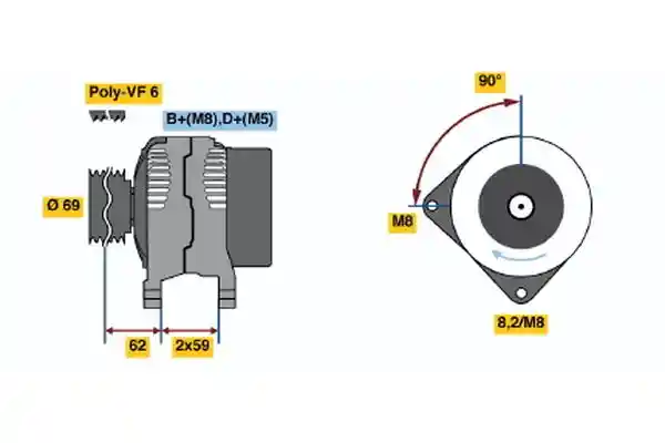 BOSCH 0 123 520 014