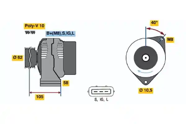 BOSCH 0 123 525 500