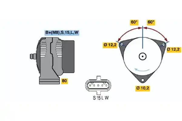 BOSCH 0 123 525 501