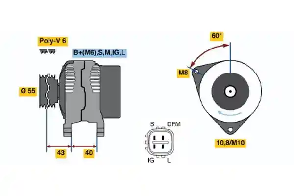 BOSCH 0 124 315 016