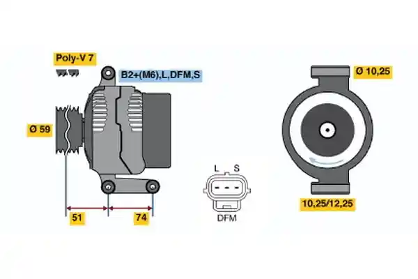 BOSCH 0 124 325 100