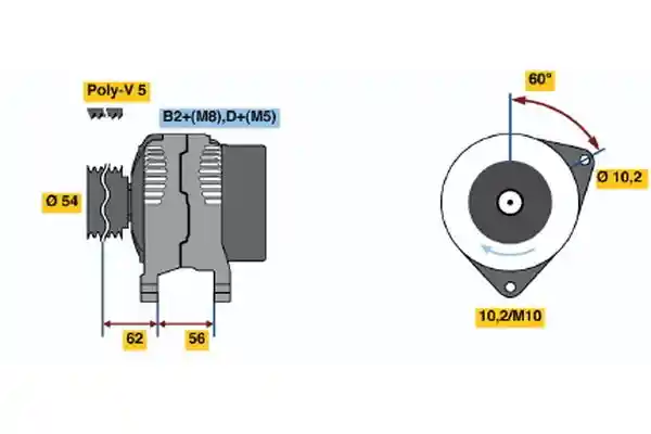 BOSCH 0 124 425 021