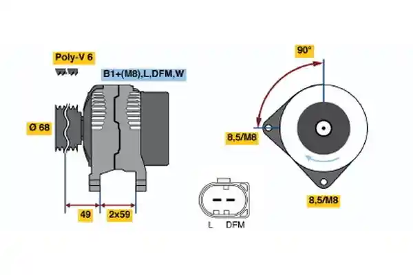 BOSCH 0 124 515 035