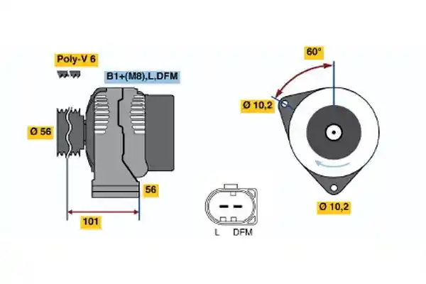 BOSCH 0 124 515 046