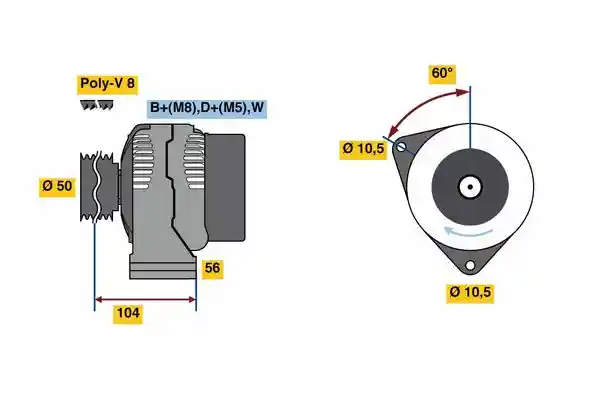 BOSCH 0 124 515 191