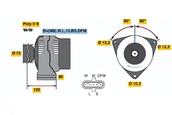 BOSCH 0 124 555 002
