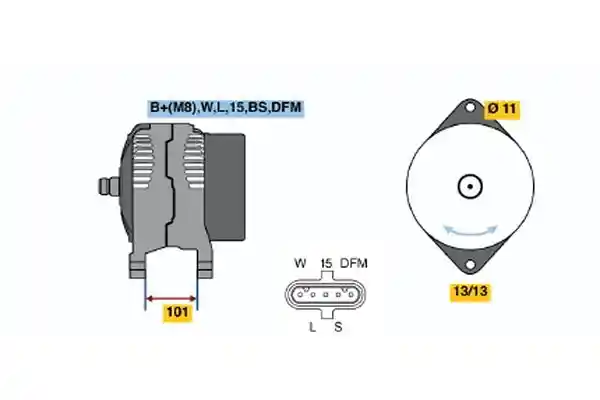 BOSCH 0 124 555 020