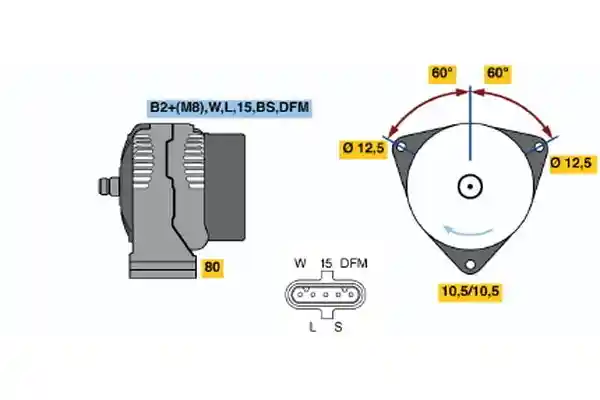 BOSCH 0 124 555 032