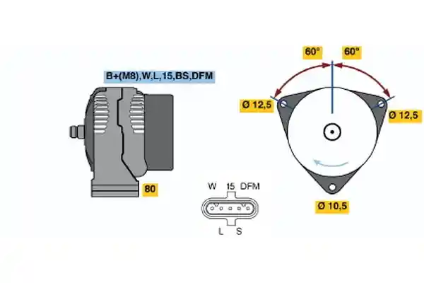 BOSCH 0 124 555 041