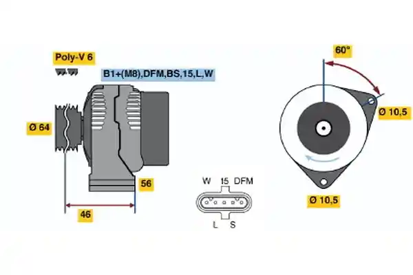 BOSCH 0 124 555 052