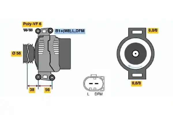 BOSCH 0 124 615 009