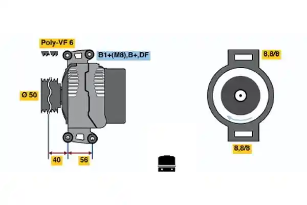 BOSCH 0 124 615 018