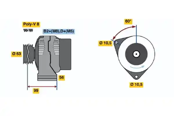 BOSCH 0 124 615 029