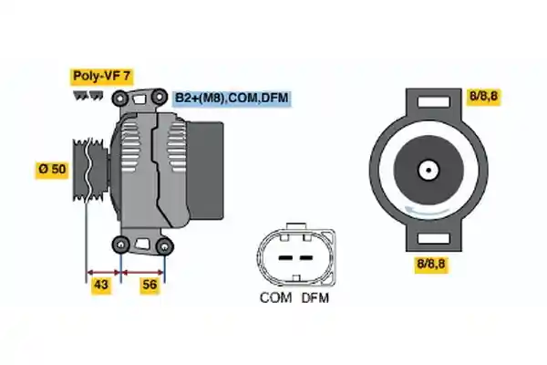 BOSCH 0 124 625 017