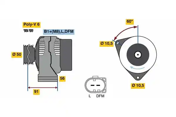BOSCH 0 124 625 032