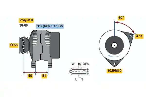 BOSCH 0 124 655 005