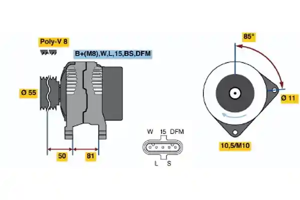 BOSCH 0 124 655 006