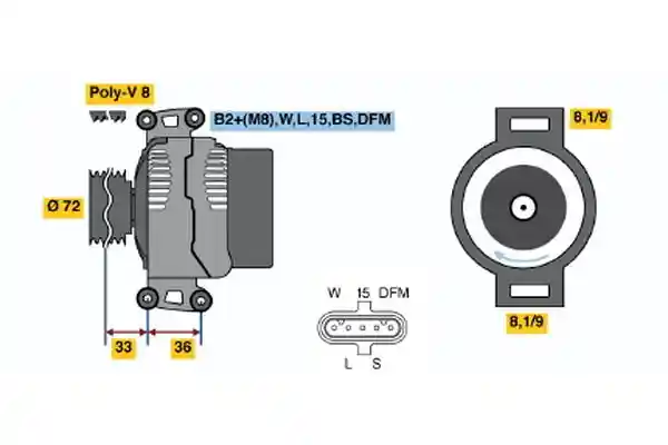 BOSCH 0 124 655 007