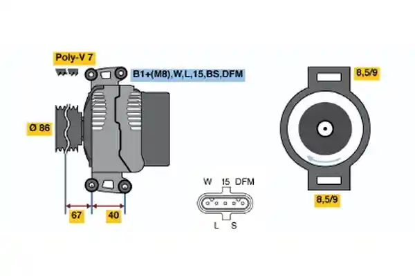 BOSCH 0 124 655 014