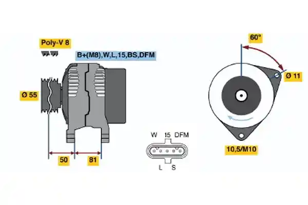 BOSCH 0 124 655 030