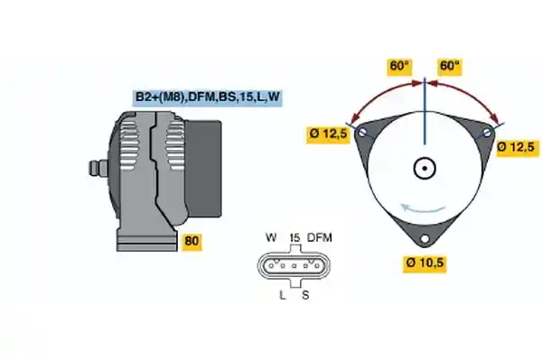 BOSCH 0 124 655 042
