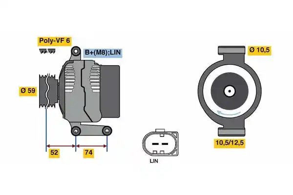 BOSCH 0 125 711 058