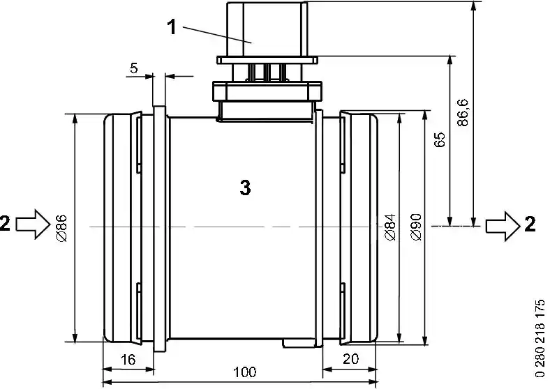 BOSCH 0 280 218 175 BOSCH 0 280 218 175