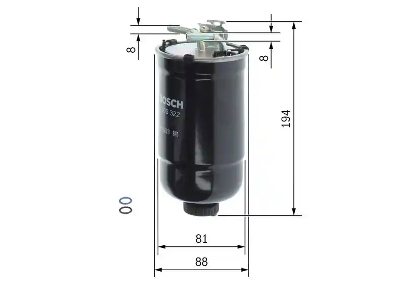 BOSCH 0 450 906 322 BOSCH 0 450 906 322