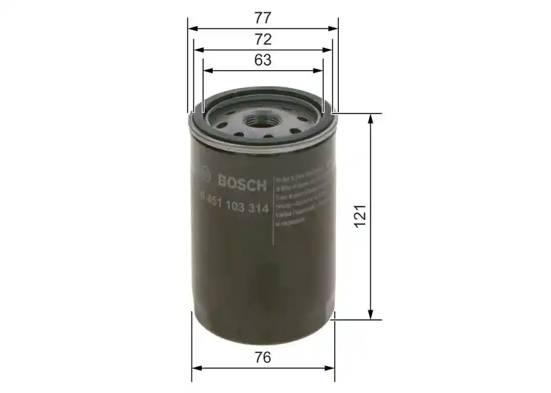 BOSCH 0 451 103 314 BOSCH 0 451 103 314