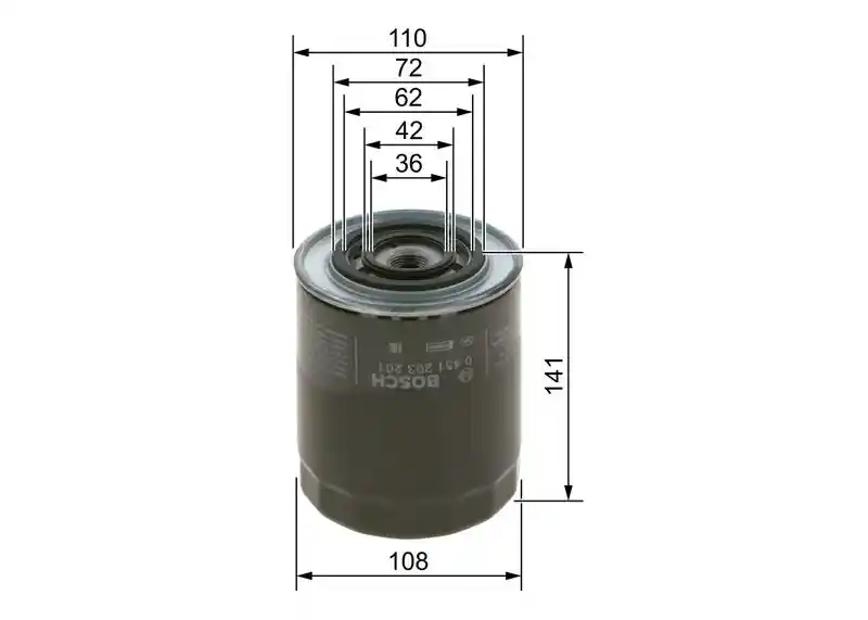 BOSCH 0 451 203 201 BOSCH 0 451 203 201