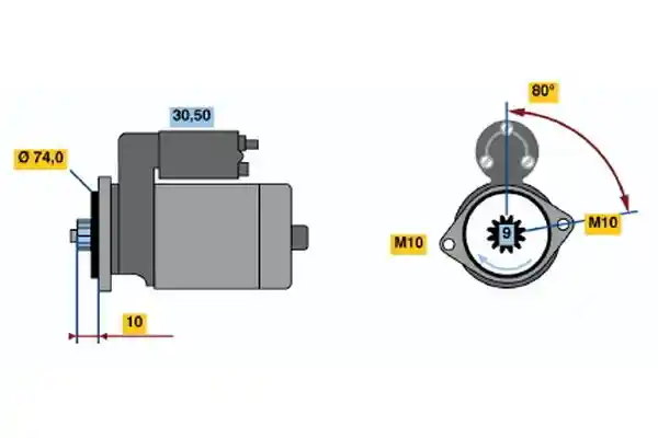 BOSCH 0 986 018 701