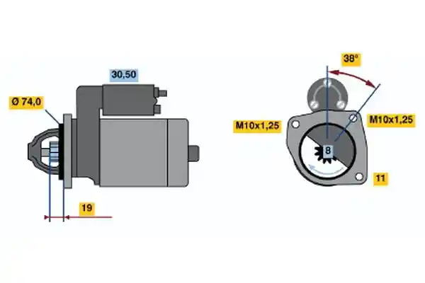 BOSCH 0 986 020 731 BOSCH 0 986 020 731