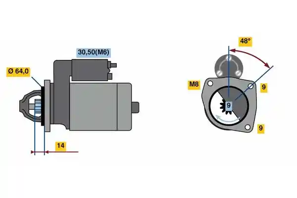 BOSCH 0 986 024 020