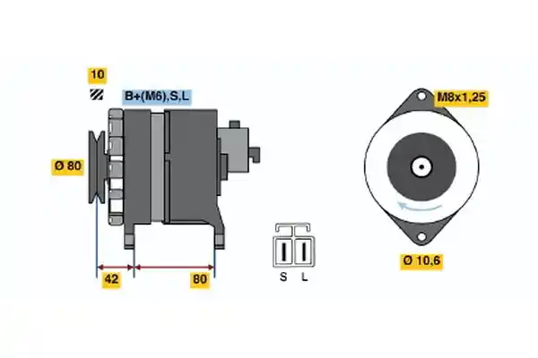 BOSCH 0 986 038 930 BOSCH 0 986 038 930