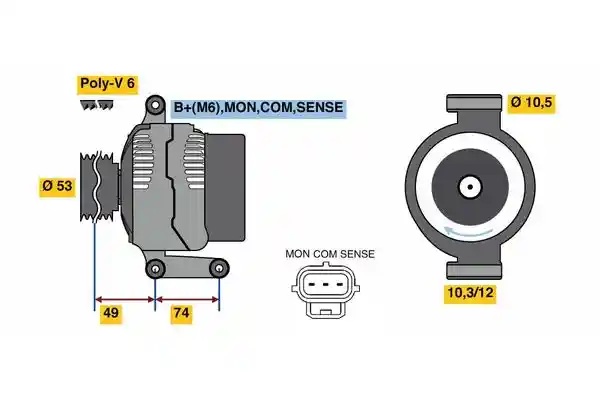 BOSCH 0 986 049 460