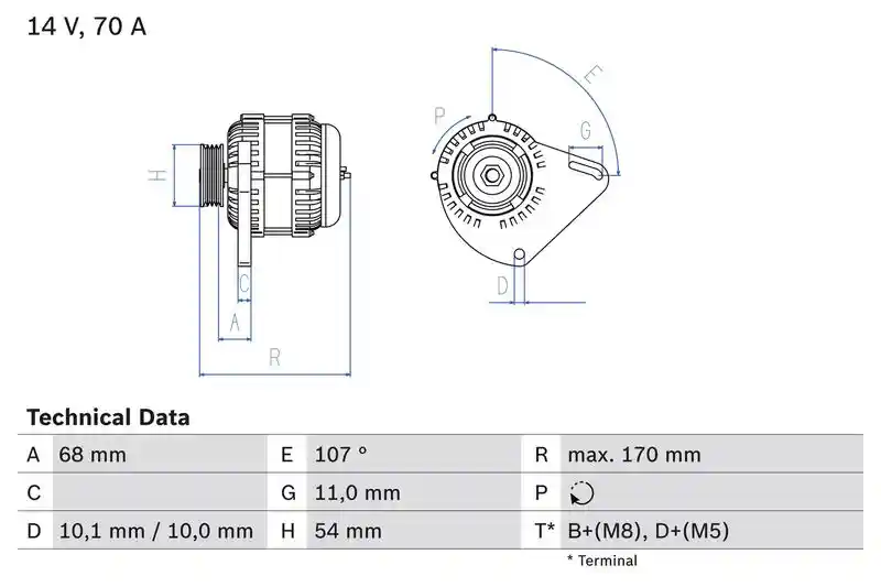 BOSCH 0 986 080 560 BOSCH 0 986 080 560