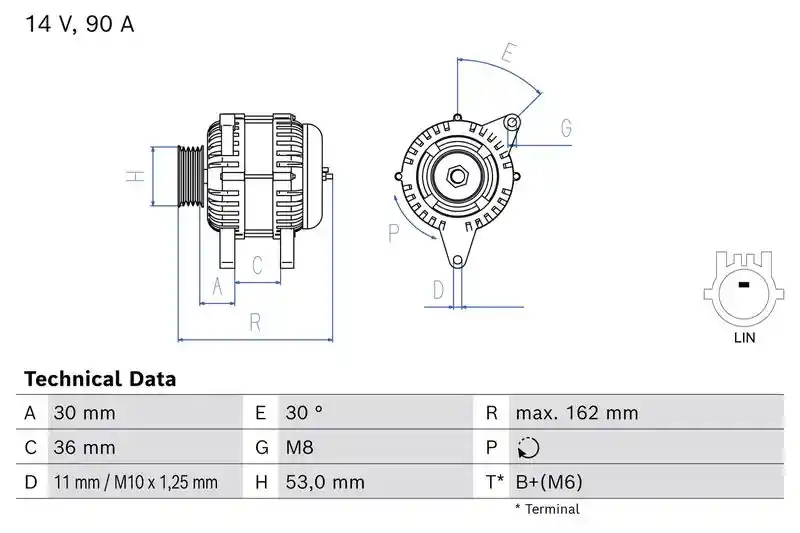 BOSCH 0 986 084 910 BOSCH 0 986 084 910