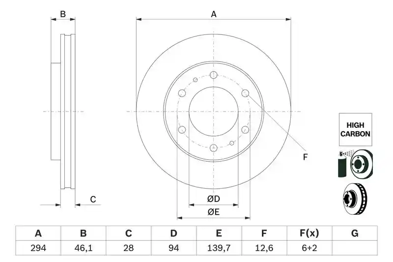 BOSCH 0 986 479 F45 BOSCH 0 986 479 F45